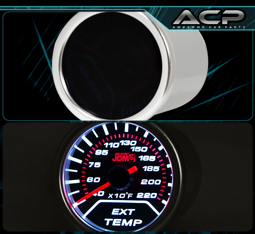 2" EXHAUST TEMPERATURE GAUGE ETG INDICATOR SMOKE BMW E36 E46 E90 E92