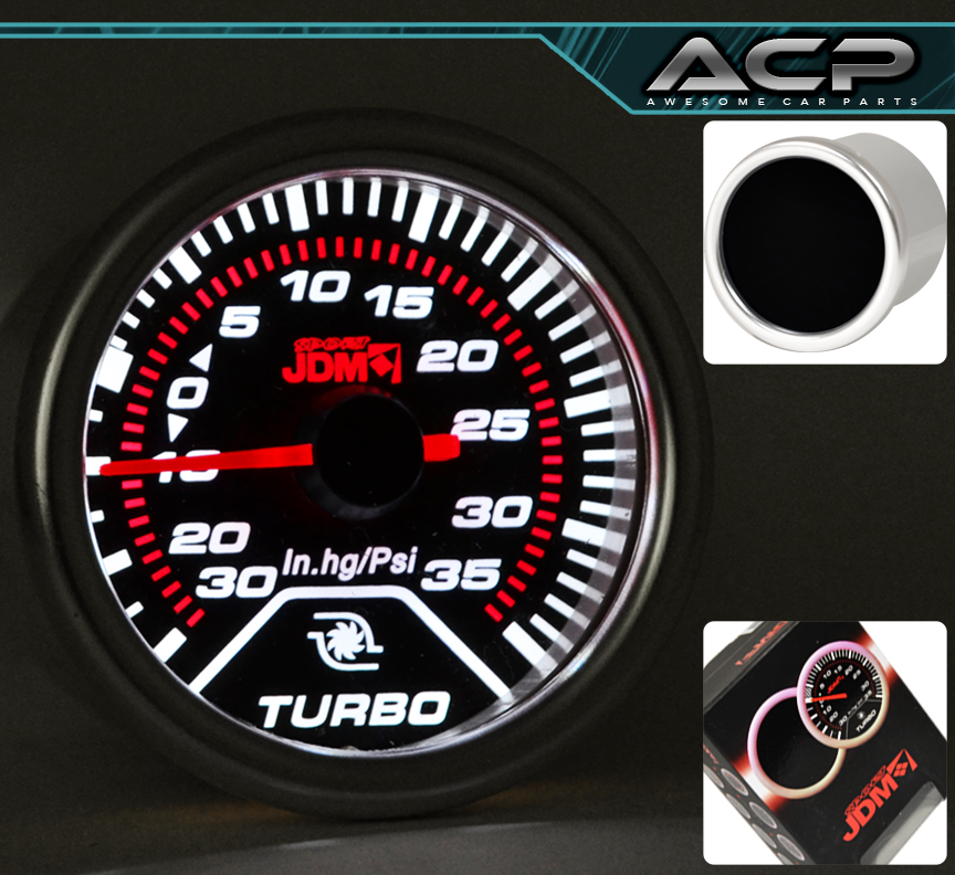 Performance Turbo Boost Gauge Led Display Tc Frs Brz Supra Celica Mr2 Miata Sti eBay