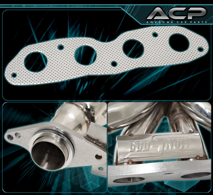 0610 TOYOTA YARIS 1.5 SOHC ENGINE STAINLESS MANIFOLD EXHAUST HEADER