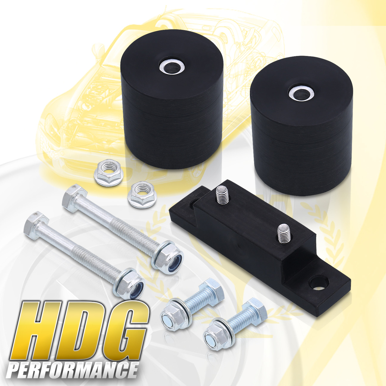 Solid Engine Mount w/ Transmission Mount Kit For Nissan 240sx S13 S14