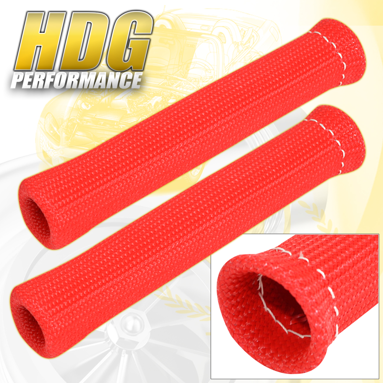 FOR GMC HIGH TEMP SPARK PLUG WIRE BOOT HEAT SHIELD BLANKET ENGINE WRAP