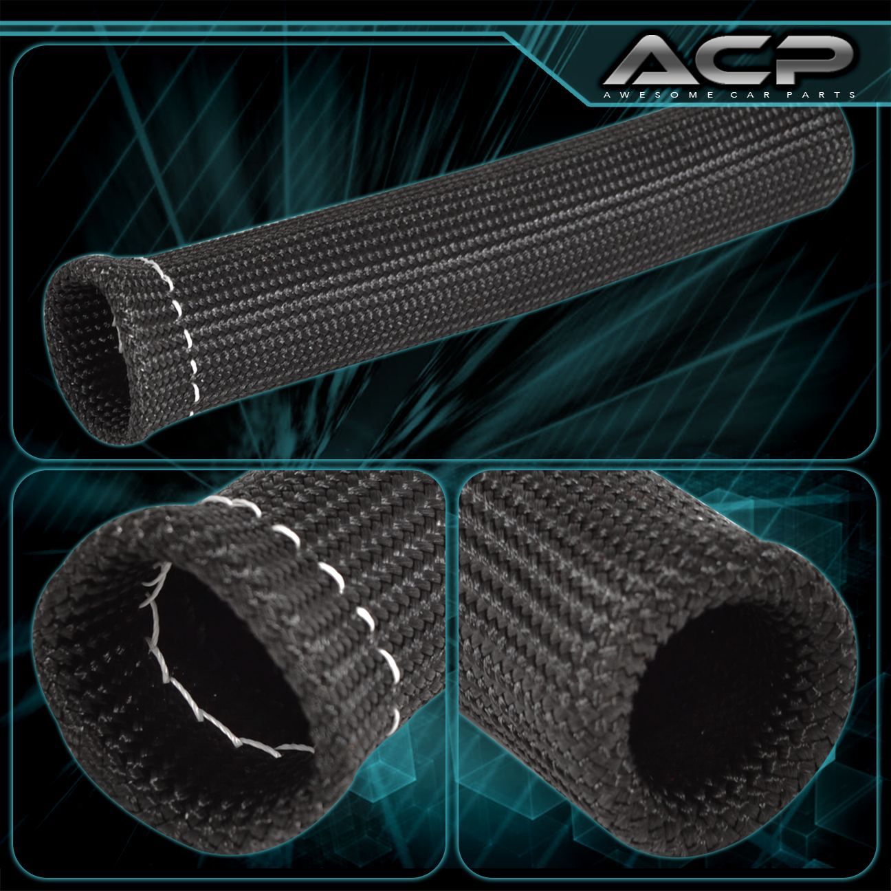 For Eagle 8 Piece Spark Plug Wire Boot High Heat Insulator Shield Autox Black eBay