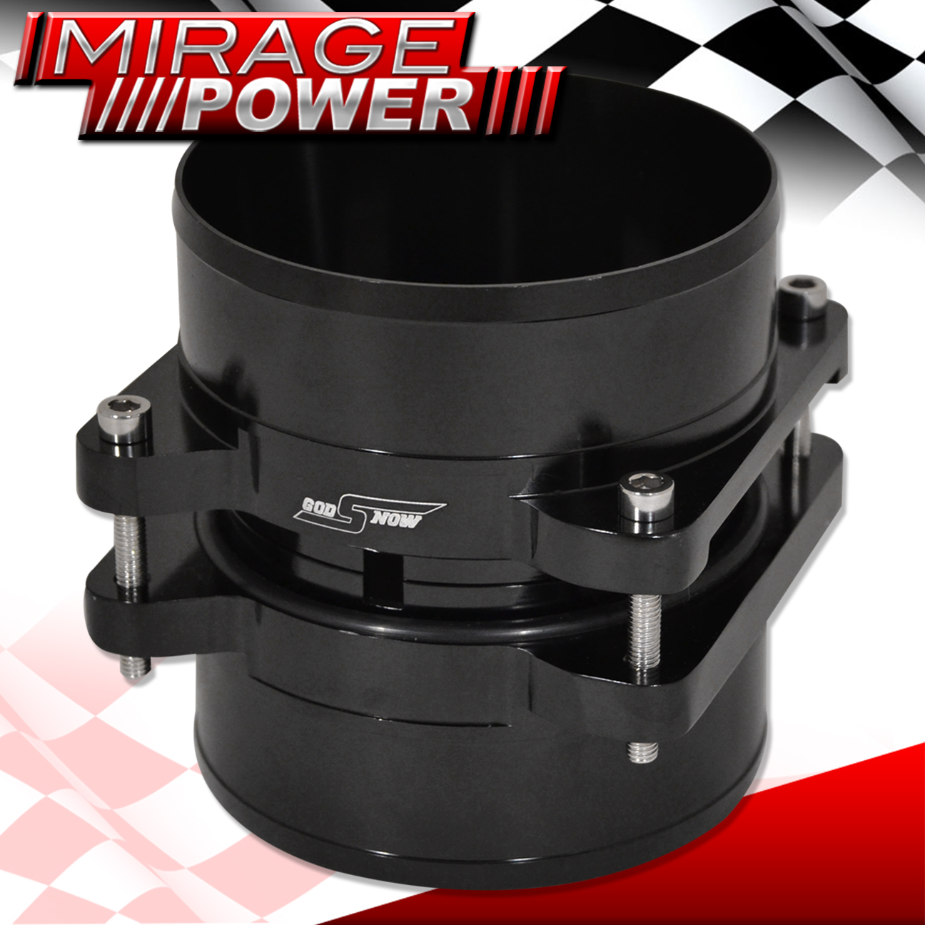 Chevy GM LS1 LT1 LT4 Billet Aluminum MAF Mass Air Flow Sensor Intake Adapter eBay