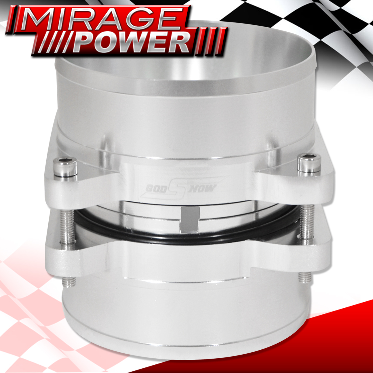 Chevy LS1 LT1 LT4 Billet Aluminum MAF Mass Air Flow Sensor Intake Adapter Chrome eBay