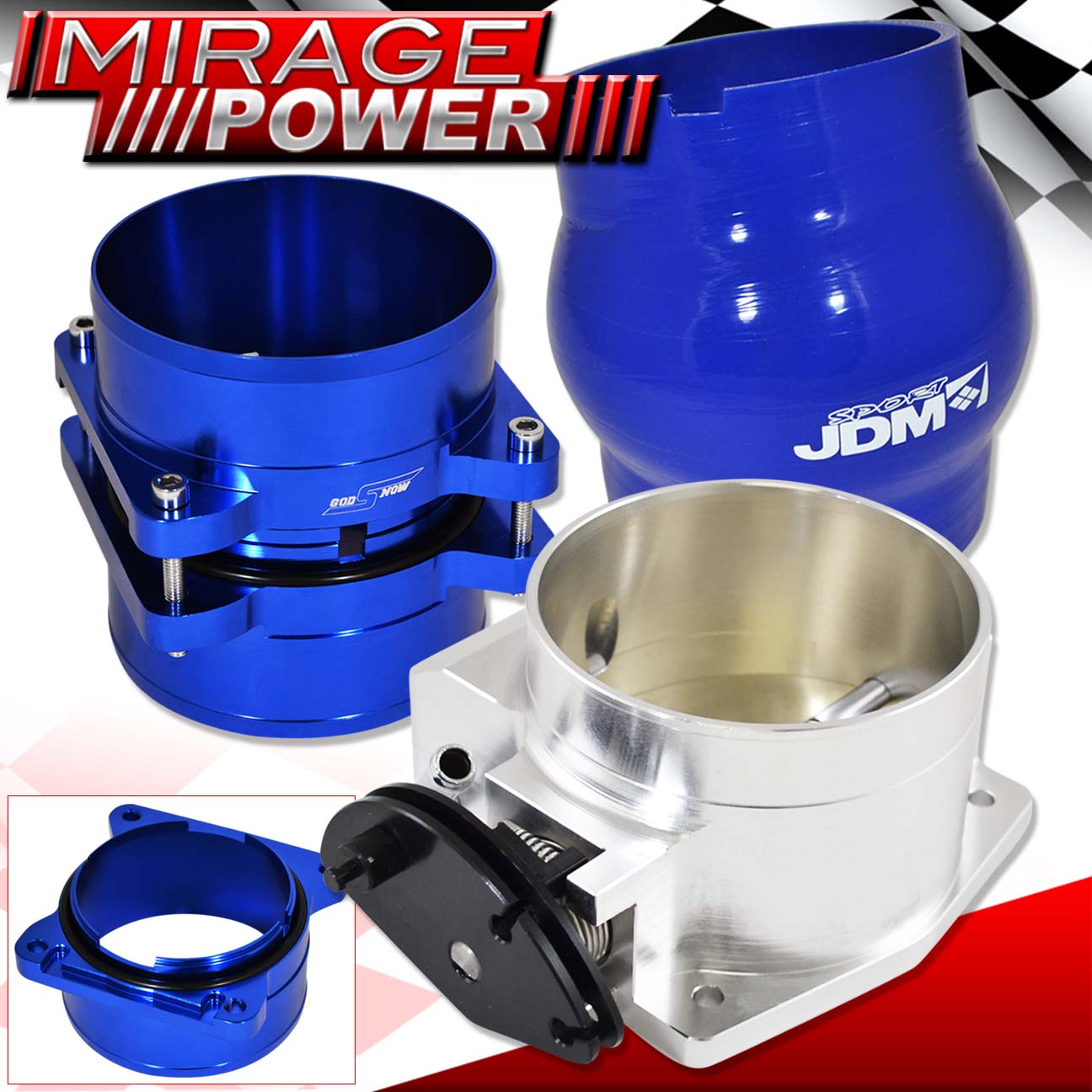 Ls1 Camaro Trans Am 102mm Intake Throttle Body Maf Ported Bellow