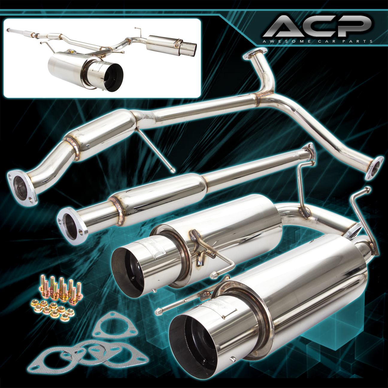 2000 honda accord v6 exhaust