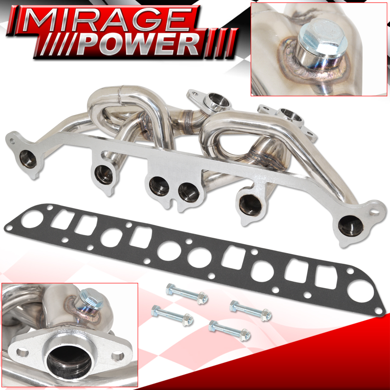 2000-2006 Jeep Wrangler Cherokee 4.0 YJ TJ XJ ZJ Exhaust ... cherokee xj exhaust header 