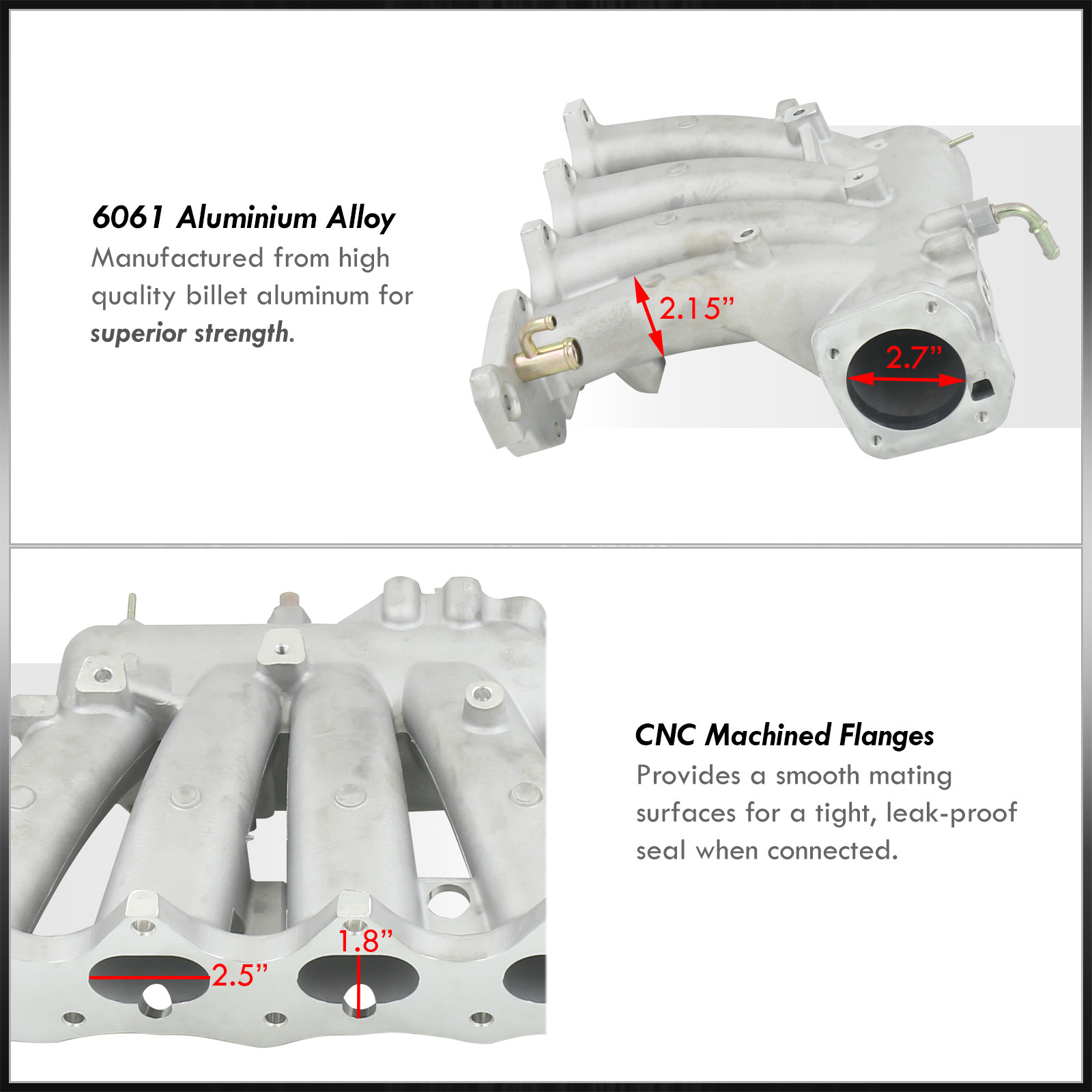 Purchase 9401 INTEGRA B18A B18B B20 CAST ALUMINUM PERFORMANCE POWER