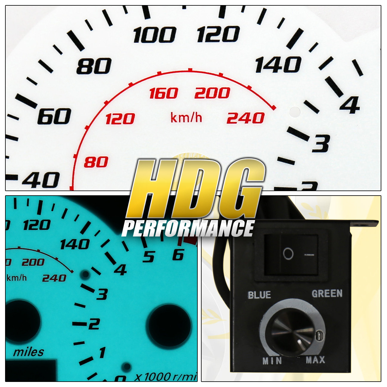 Purchase 20002004 Eclipse MT 4 Cylinder Reverse Indiglo Overlay Glow