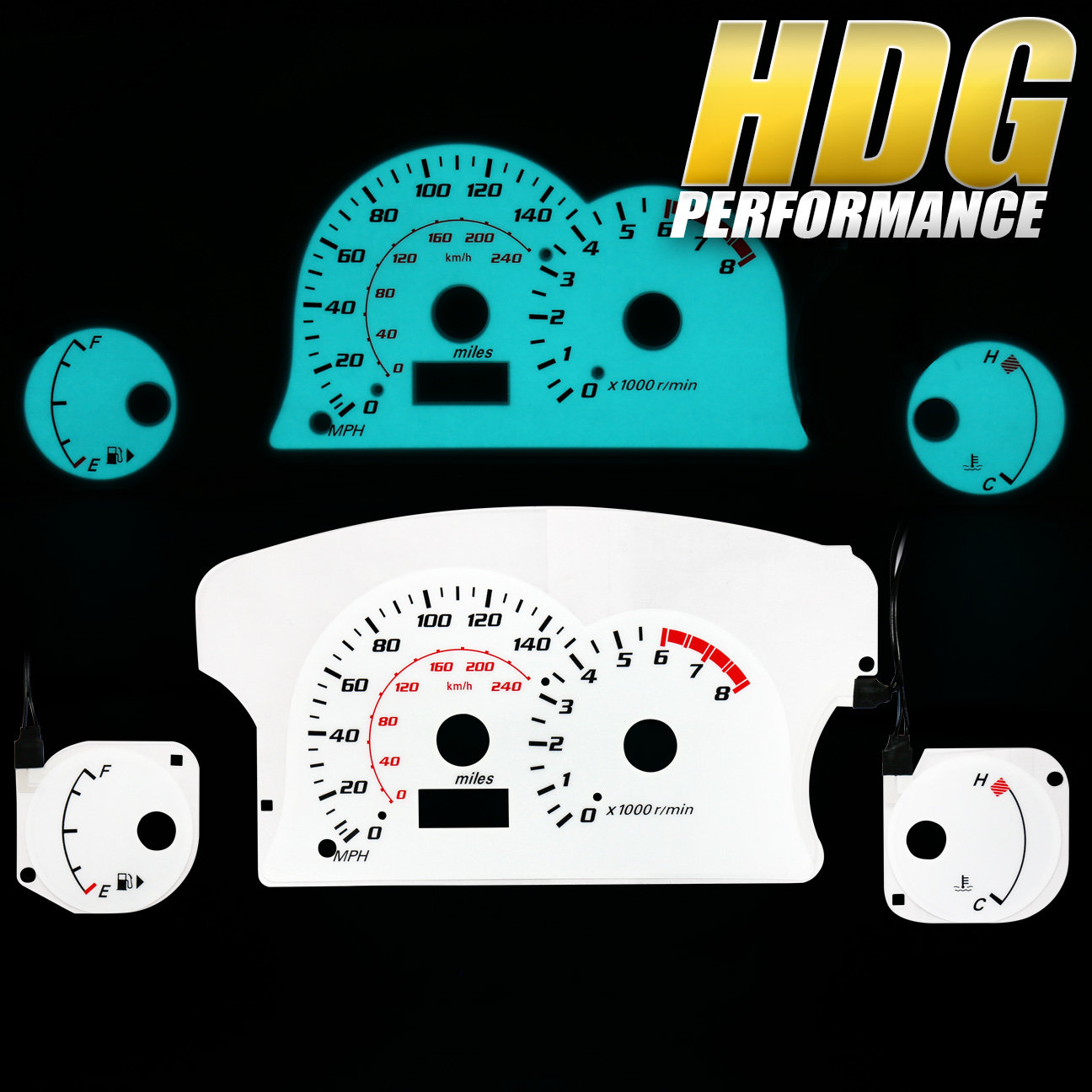 Purchase 20002004 Eclipse MT 4 Cylinder Reverse Indiglo Overlay Glow