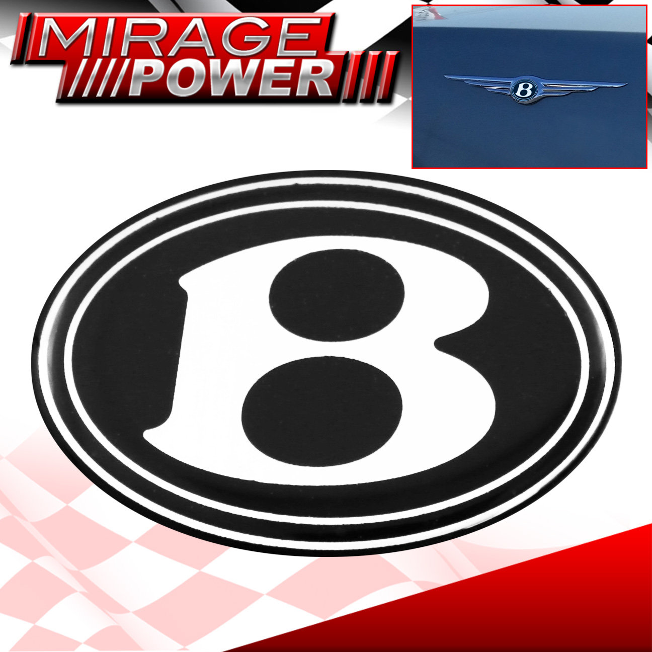 05 08 Chrysler 300 300c Bently Luxury Style Rear Wing B