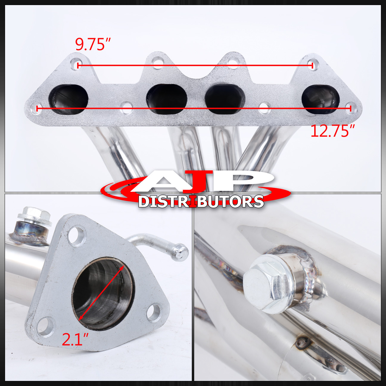 19982002 HONDA ACCORD 4CYL L4 F23 STAINLESS PERFORMANCE EXHAUST HEADER