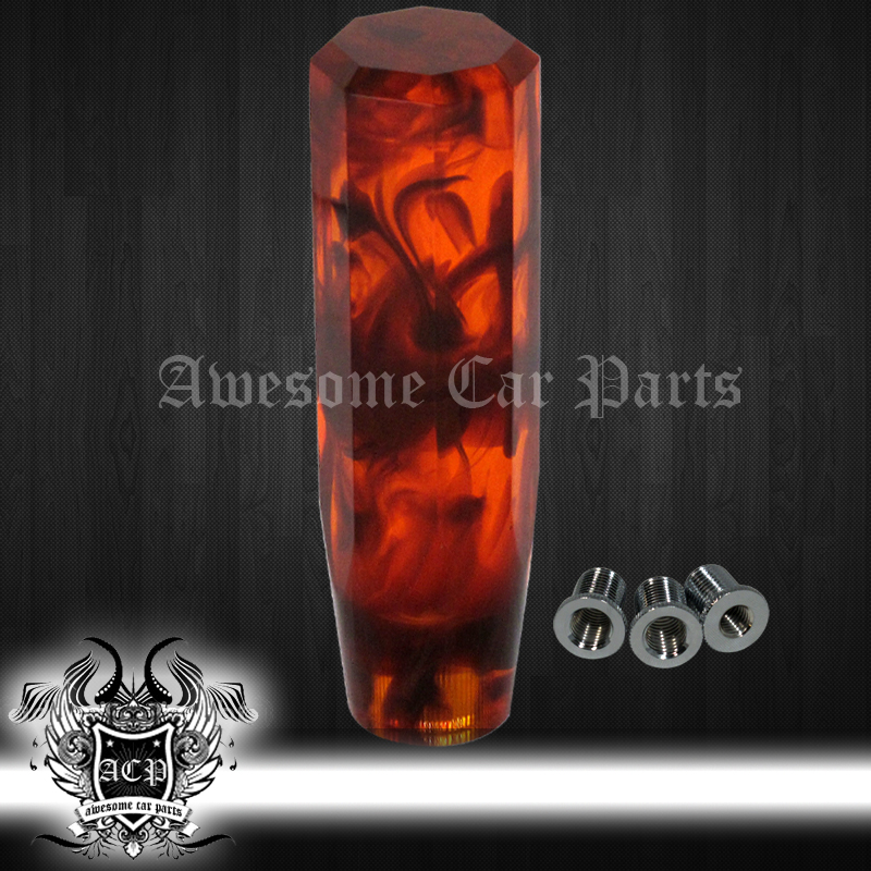 150MM 6" LONG EXTENDED SHIFT KNOB CRYSTAL FUSION STYLE VIP JDM DRIFT