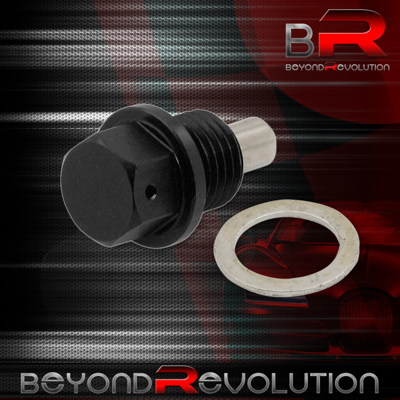 GODSNOW M14 X1.5" OIL DRAIN BOLT PLUG FORD F150 F250 TRUCK BLACK