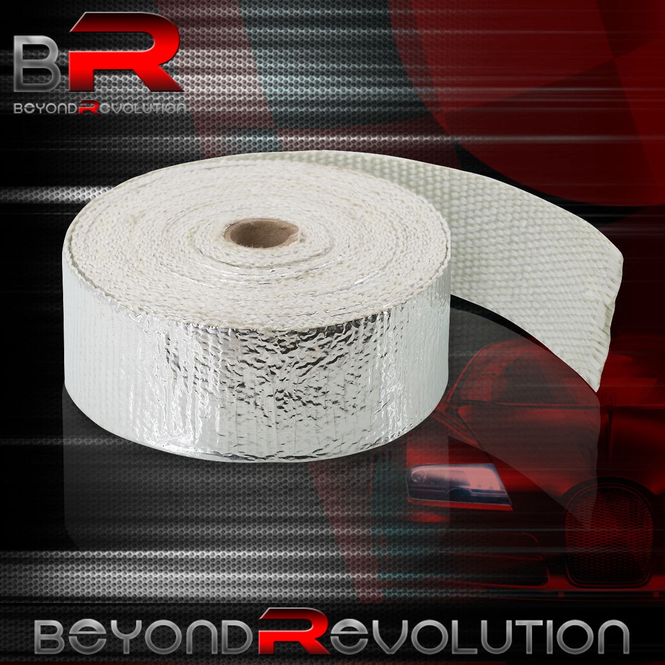 360" 30FT TURBO HEADER ENGINE SILVER COLOR HEAT WRAP SHIELD HIGH TEMP +ZIP TIES eBay