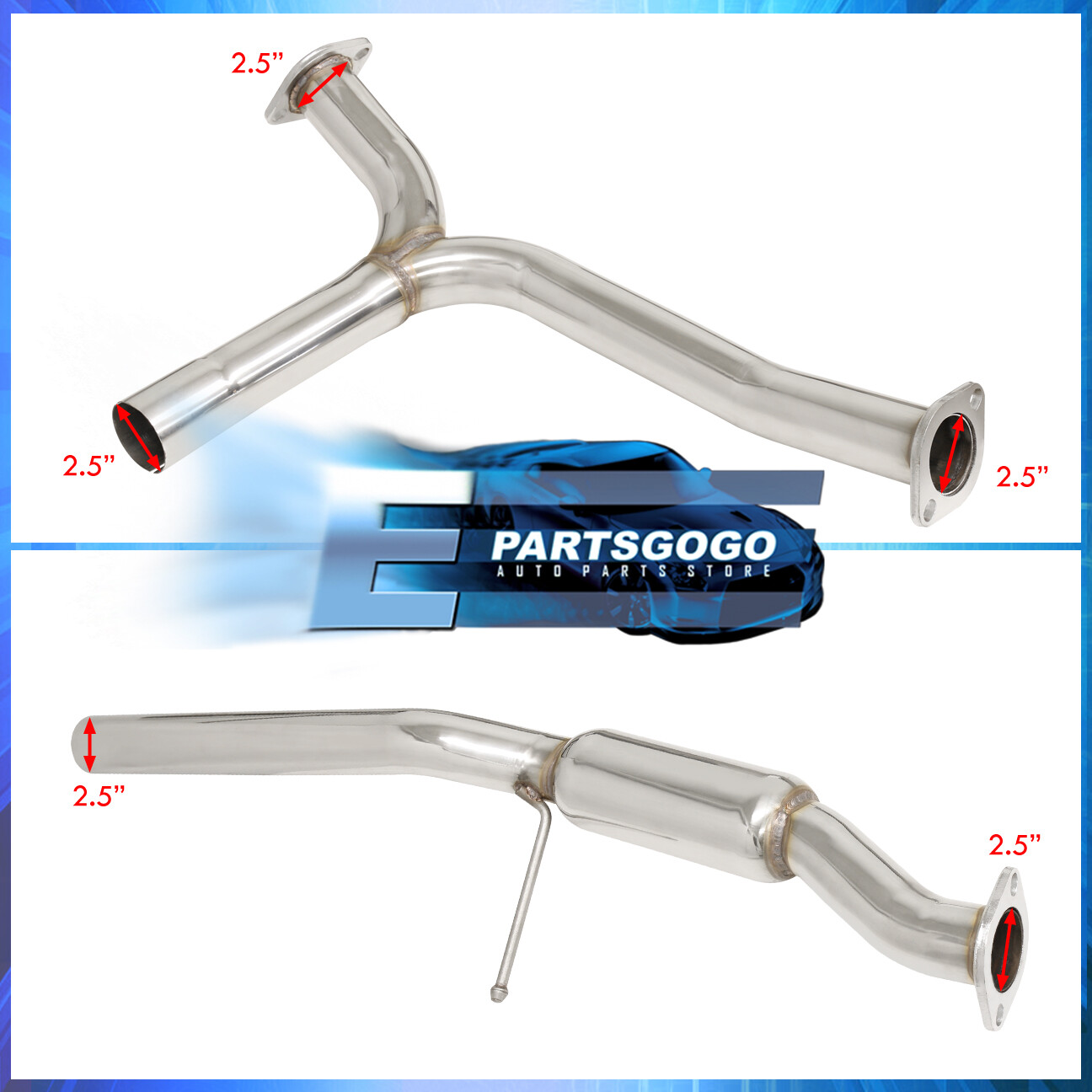 19982002 Honda Accord V6 Racing Catback Exhaust System 4.5" Dual