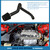 For 96-00 Honda Civic EM1 DX LX 1.6L SOHC Black Piping Cold Air Intake + Filter
