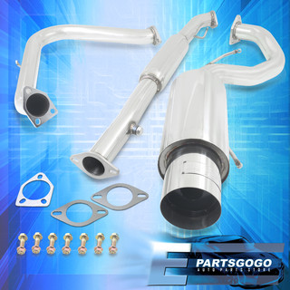 4.5/" MUFFLER TIP CATBACK RACING EXHAUST SYSTEM FOR 95-99 MITSUBISHI ECLIPSE 420A