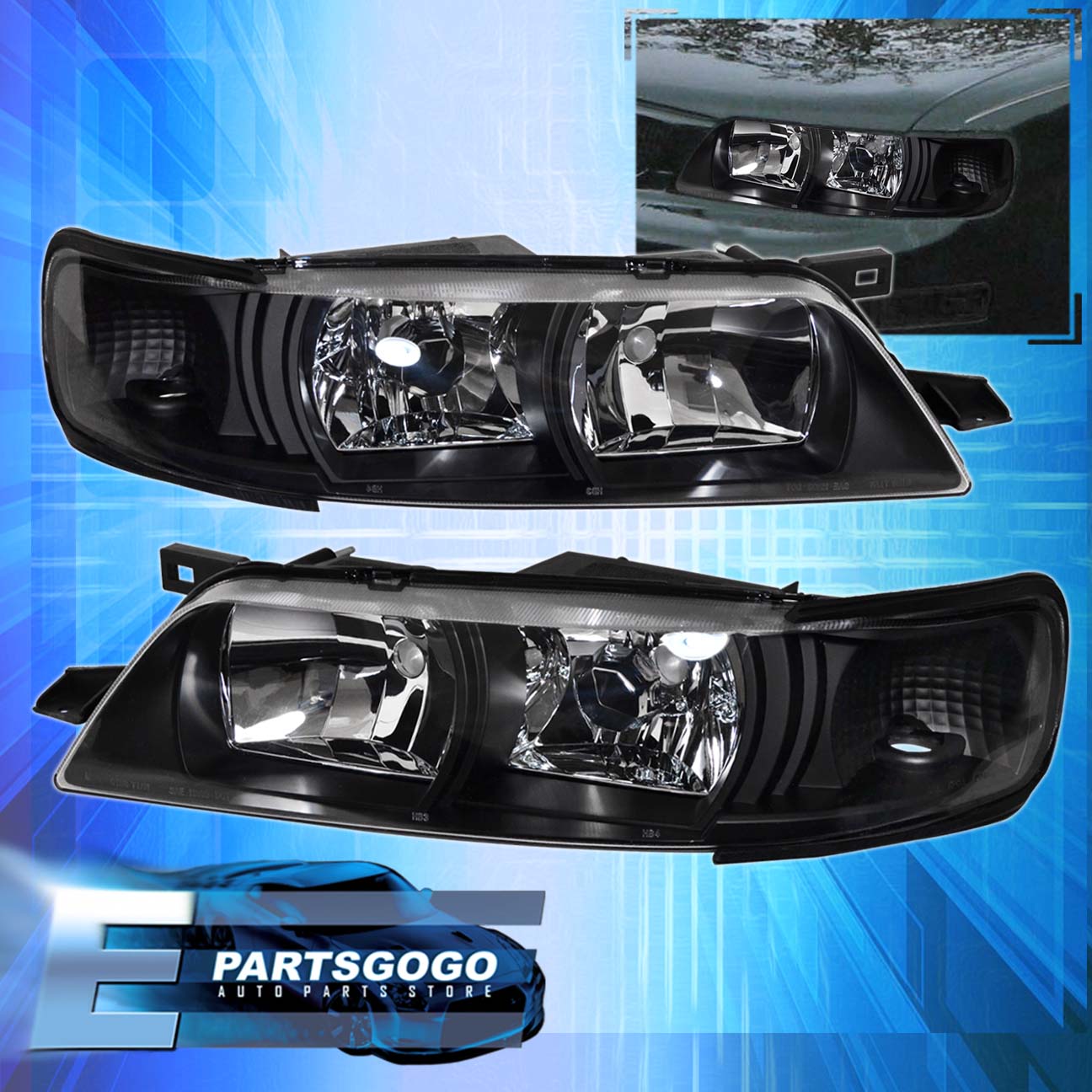 Nissan maxima r34 headlights #9