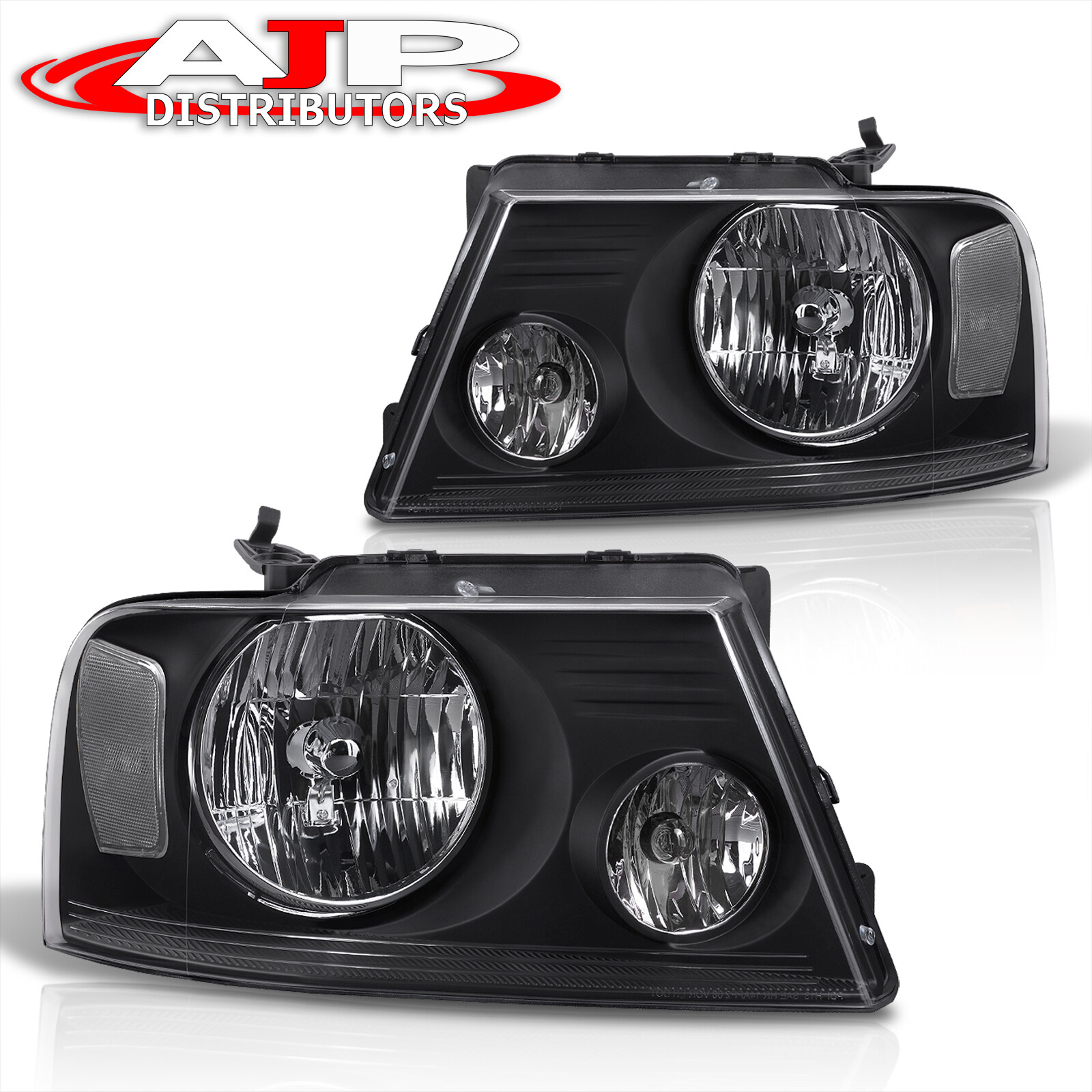 2006 Ford Fusion For Sale >> 2004-2008 FORD F150 PICKUP HEAD LIGHTS HEADLIGHTS BLACK ... 2006 Ford Fusion For Sale >> 2004-2008 FORD F150 PICKUP HEAD LIGHTS HEADLIGHTS BLACK ...