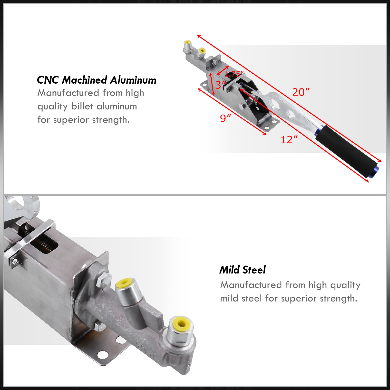RACING HYDRAULIC HANDBRAKE EBRAKE PARKING EMERGENCY BRAKE LEVER LOCK
