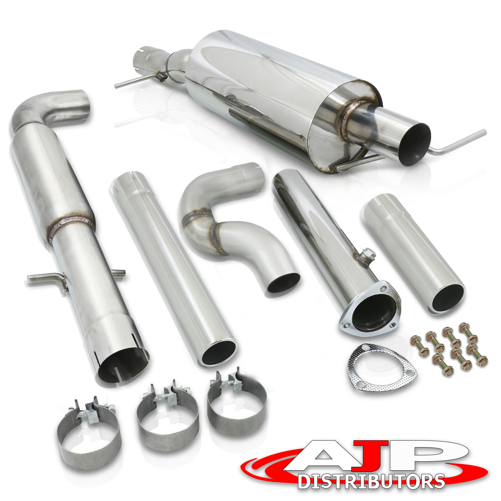 9904 VW GOLF JETTA MK4 1.8T 3" PIPE TURBO BACK EXHAUST CATBACK SYSTEM