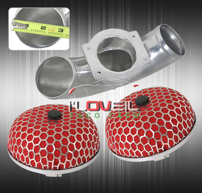 For 19901996 Nissan 300zx Turbo Dual Short Ram Air Intake Induction