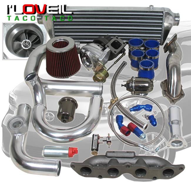 20042006 SCION xB xA 1NZFE 1.5L T25/T28 TURBO MANIFOLD PIPING INTERCOOLER KIT eBay