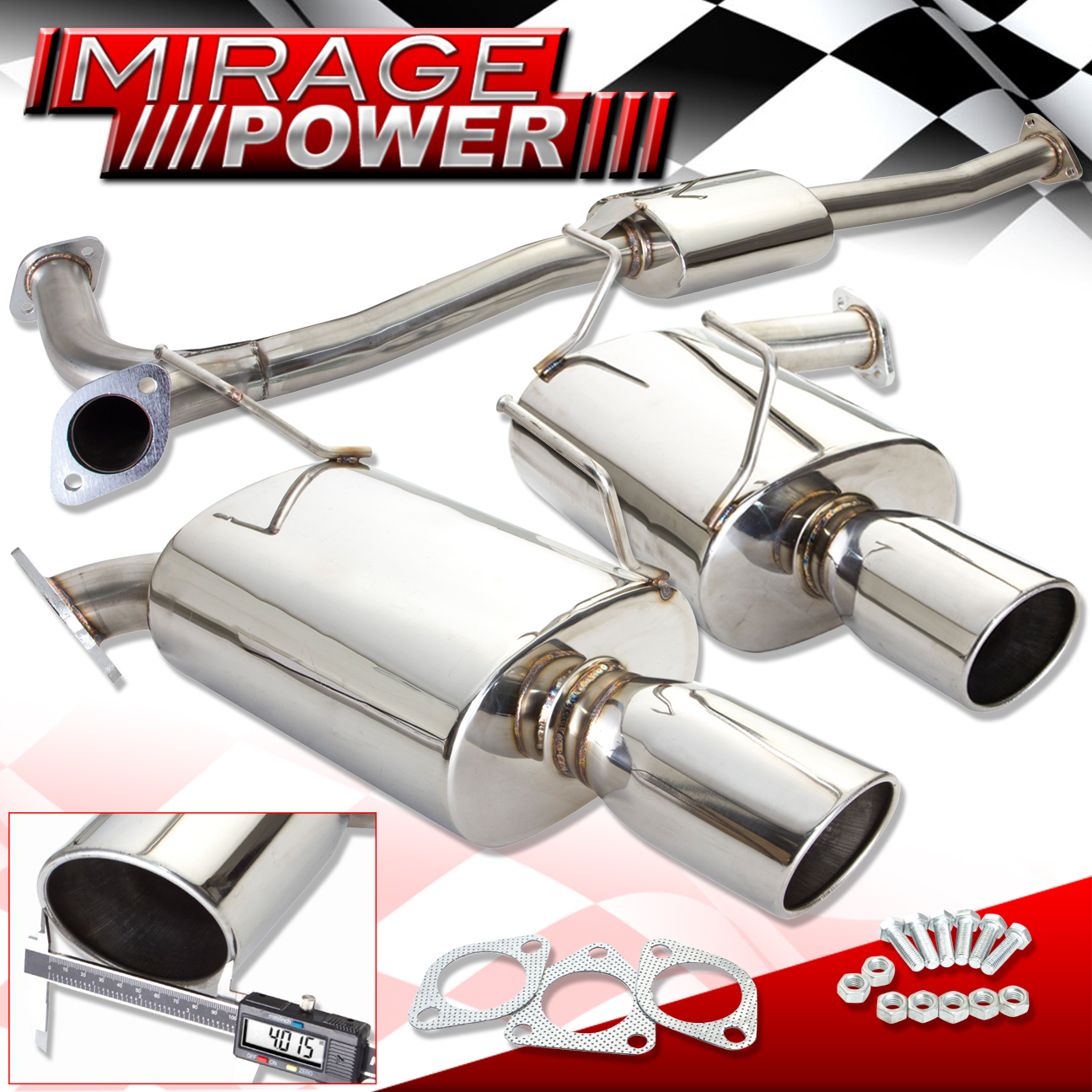 honda s2000 full exhaust system