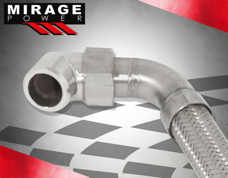 38MM 2BOLT EXTERNAL WASTEGATE FLEX SS DUMP TUBE PIPE KIT w/ MILD WELD