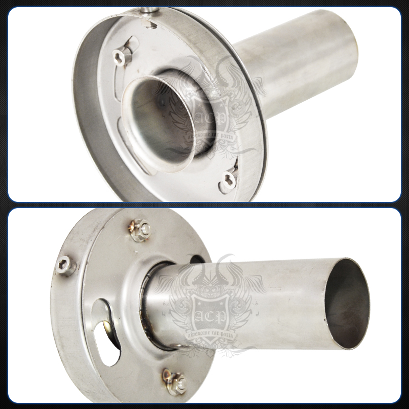 UNIVERSAL N1 ADJUSTABLE SILENCER CATBACK EXHAUST 4" MUFFLER TIP SOUND