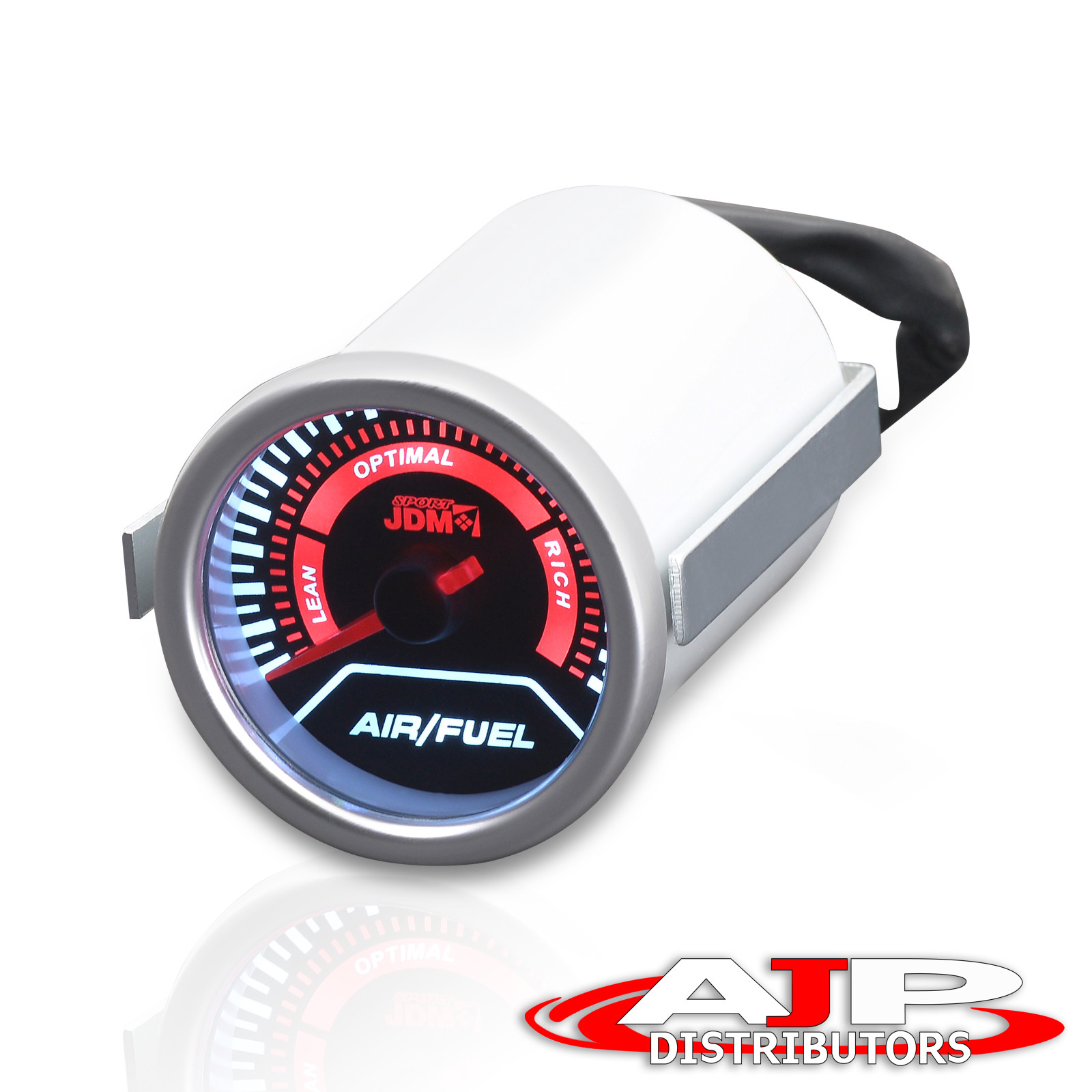 JDM Sport Universal 2 Inch 52mm Water Temperature Gauge Meter LED Display Smoke Tint Lens