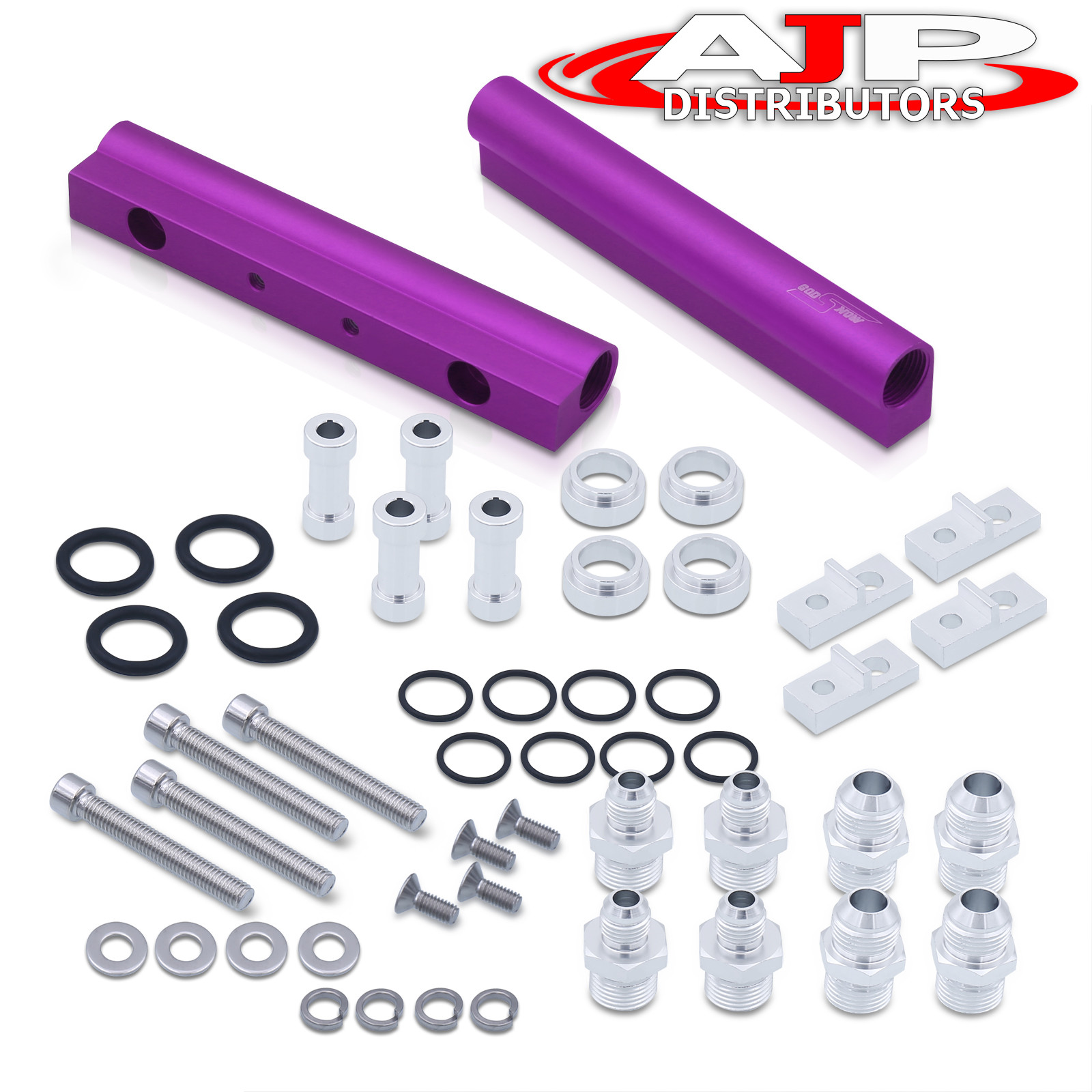 For Rb25Det Rb25 Engine Performance Jdm Race Fuel Injector Rail Assembly Purple