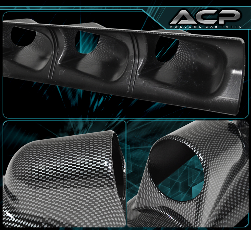 Triple 52mm Dash Gauge Pod MK2 Ford Focus RS & ST | R-Spec Performance