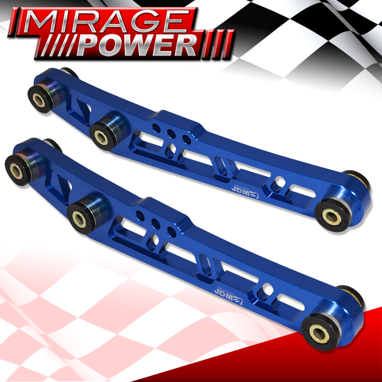 For 9295 HONDA CIVIC EG JDM VIP ALUMINUM LOWER CONTROL ARM BRACE BAR KIT BLUE eBay