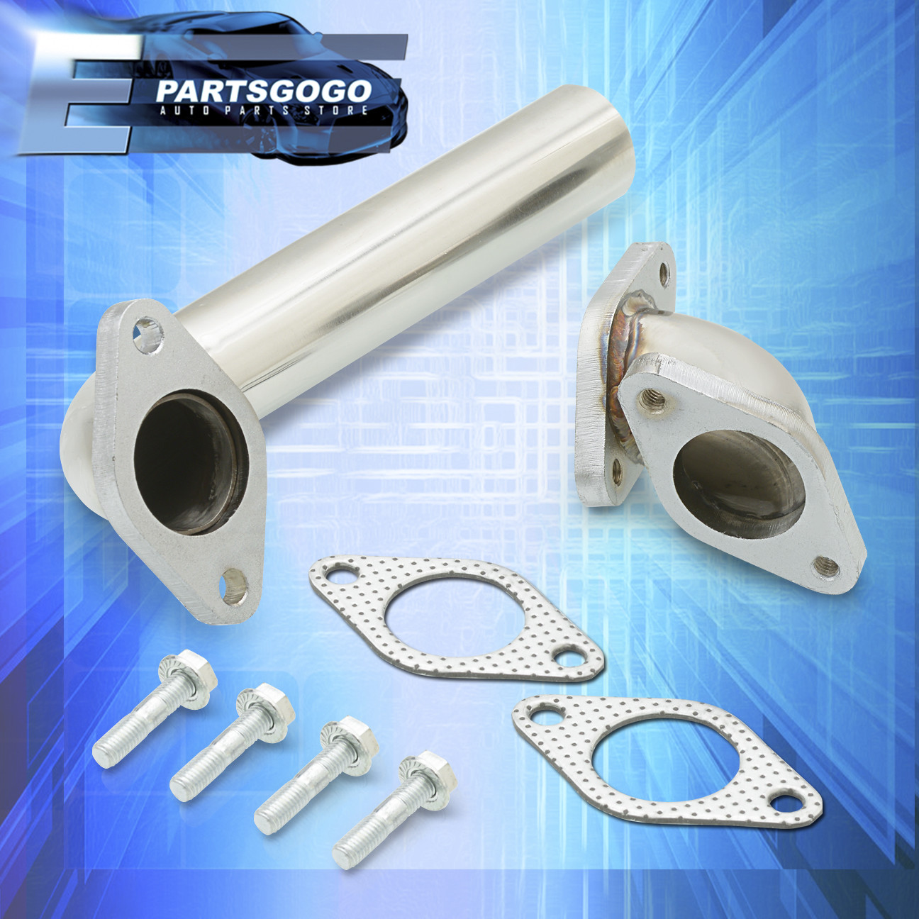 35mm 38mm Stainless Engine Exhaust Wastegate Turbocharger Dump Tube