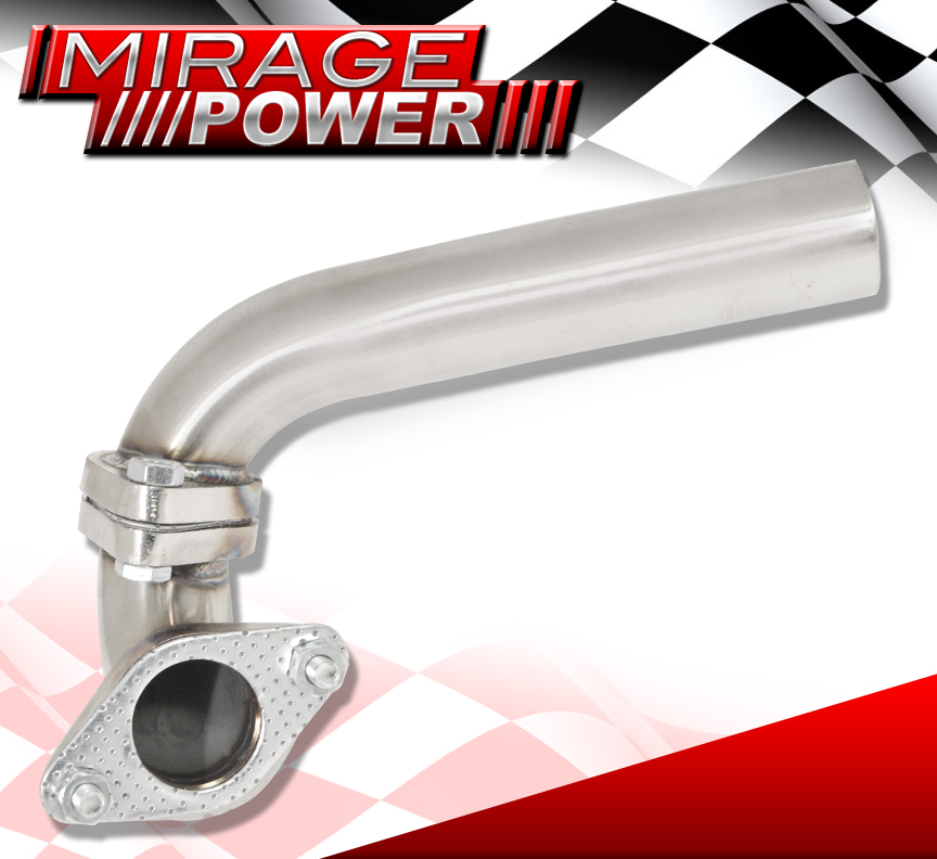Universal 35mm/38mm Wastegate Turbo Dump Tube Pipe Elbow Ss Gas Exhaust