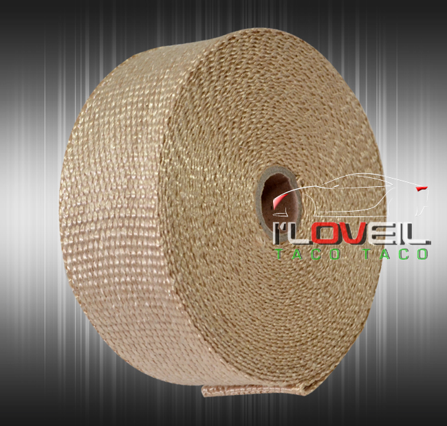 360"30FT CATALYTIC CONVERTER EXHAUST HEADER HEAT WRAP SHIELD COVER ROLL