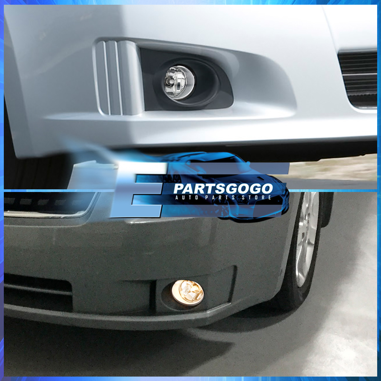 For 07-09 Nissan Sentra Clear Fog Lights Lamps Wiring Harness Switch