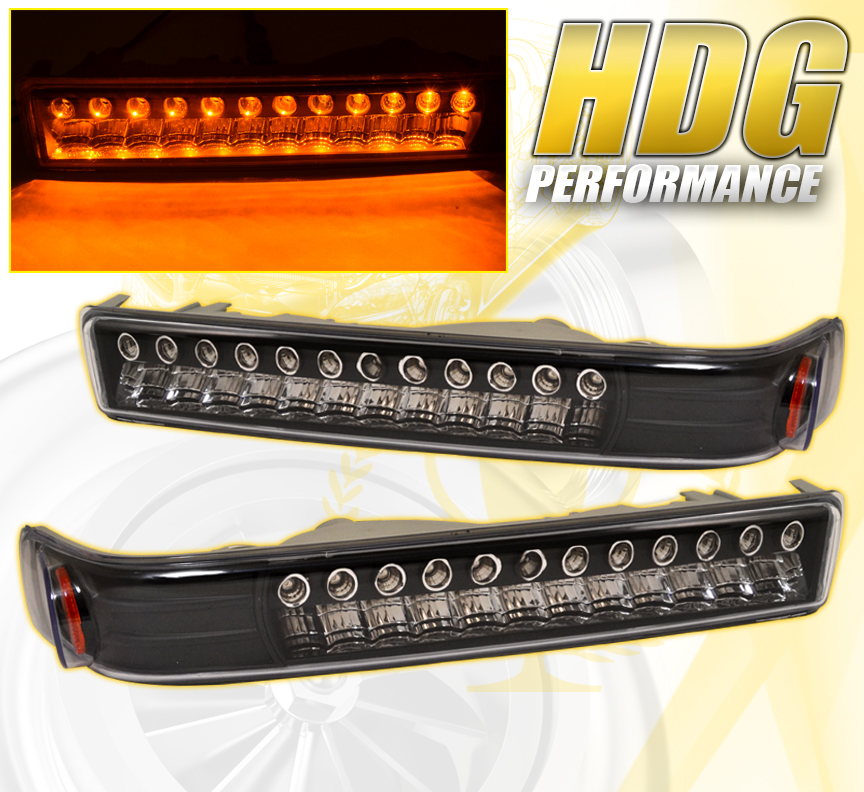 LED FRONT BUMPER HEAD TURN SIGNAL PARK LIGHT LAMP 98-05 ... united pacific led headlights wiring 