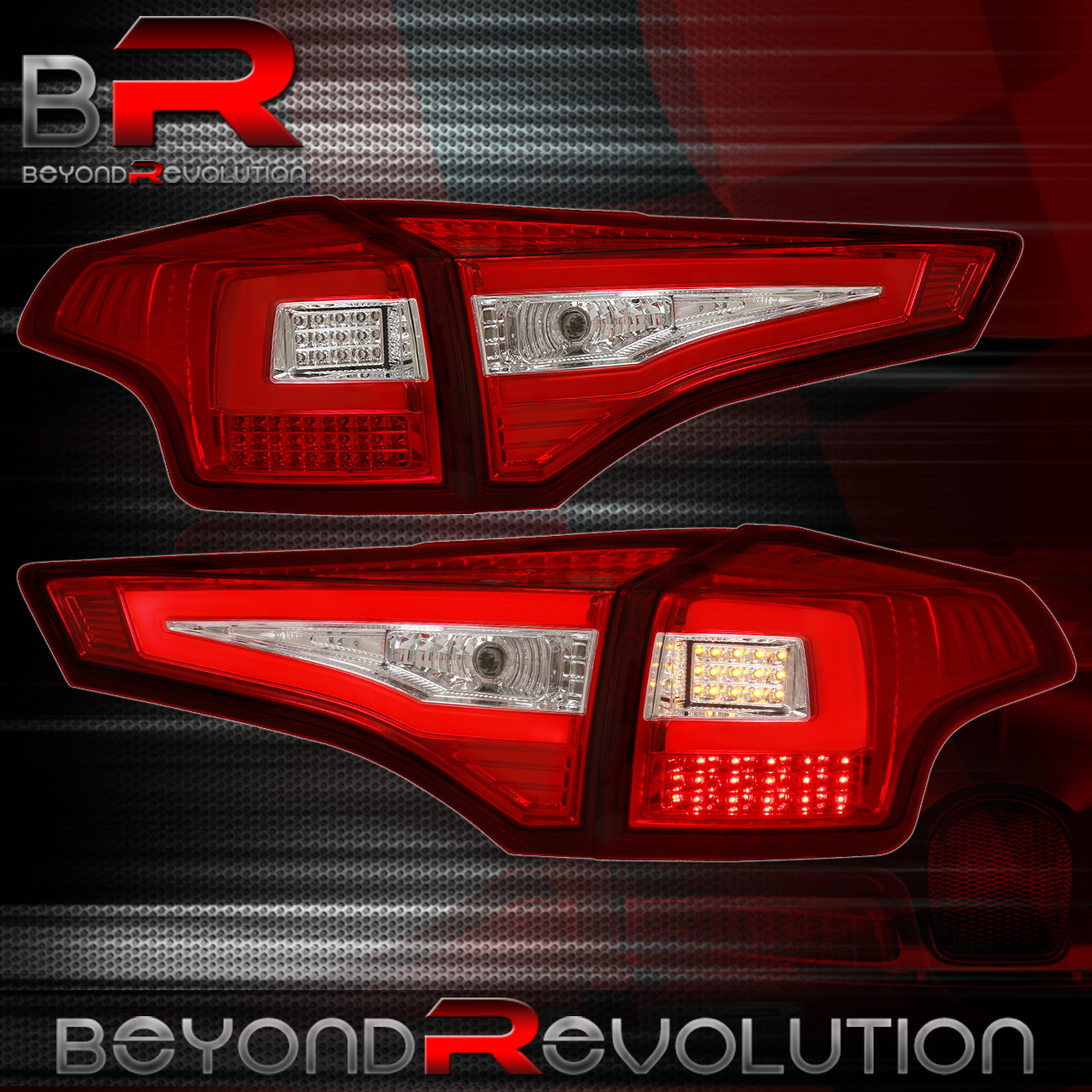 For 2013 2014 2015 Toyota Rav4 Rav-4 Red LED Brake Tail Lights Assembly Lamps | eBay 2014 Toyota Rav4 Brake Light Bulb Replacement