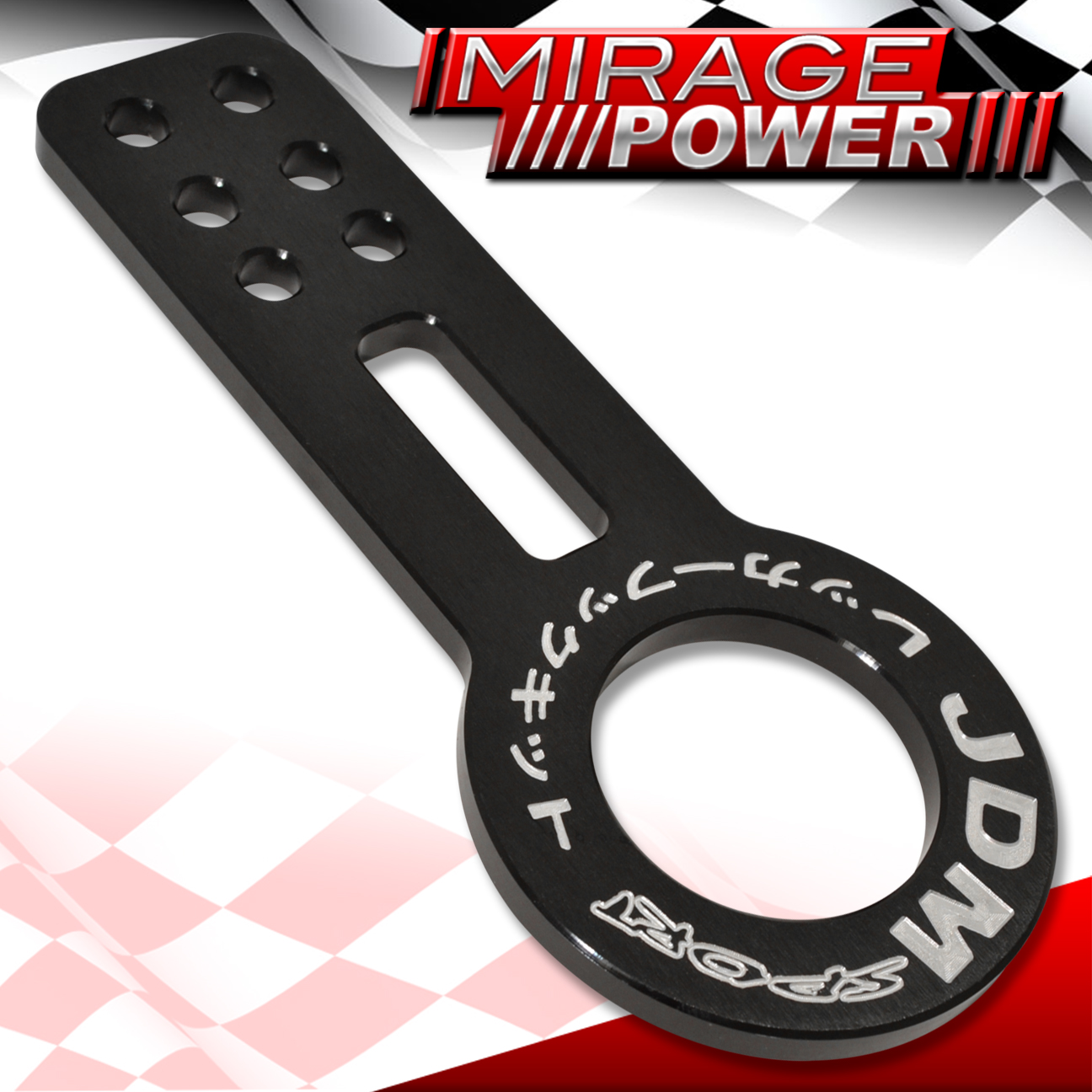 For Nissan Jdm Sport Tow Hook Drift 4000Lb Bolt Solid Towing Assembly