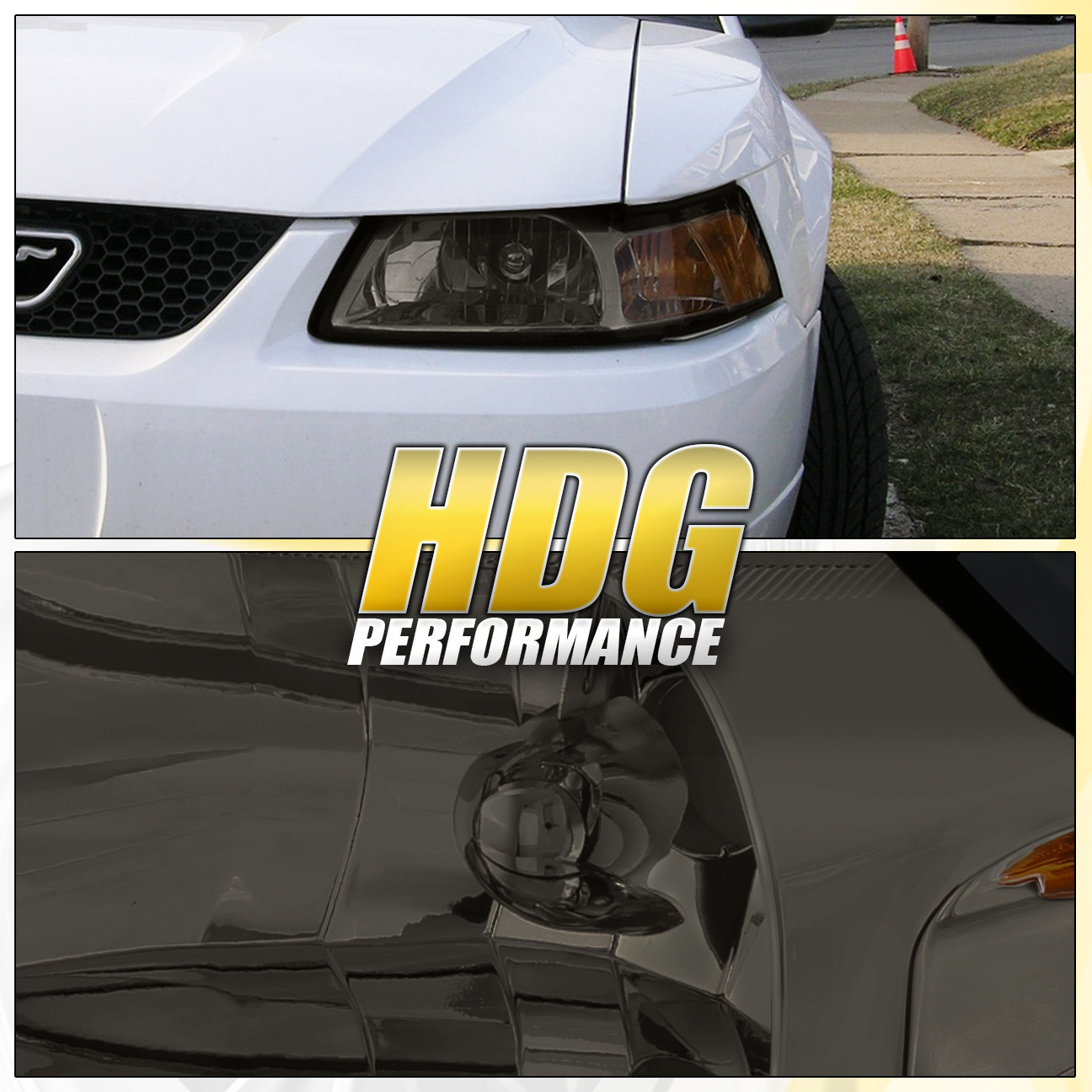 1999 Ford mustang headlight lens #9