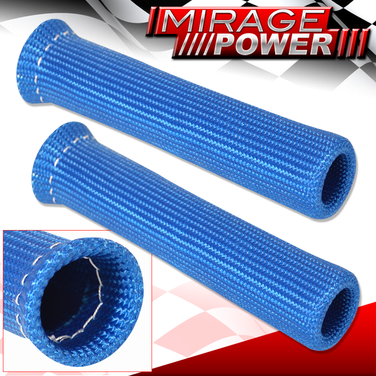 Universal 1200? Thermal Spark Plug Wire Heat Shield Sleeve Truck Suv