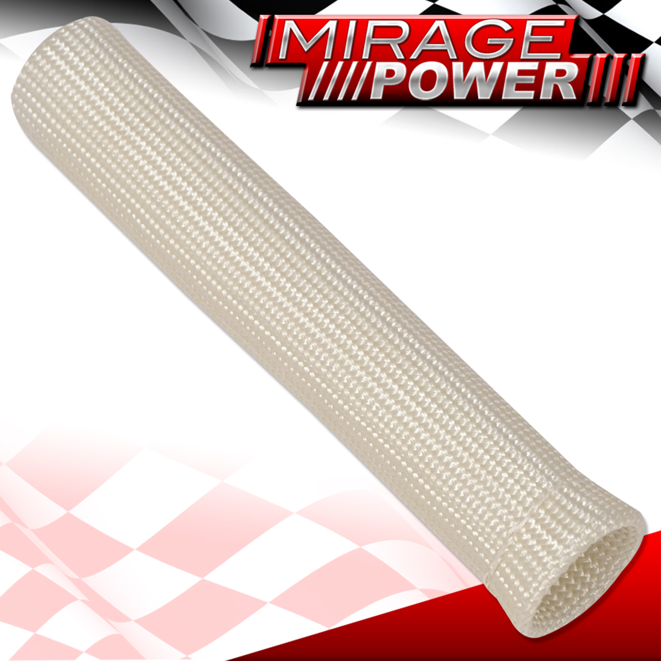 Universal Heat Shield Wrap Slip On Spark Plug Wire Insulator High Temp