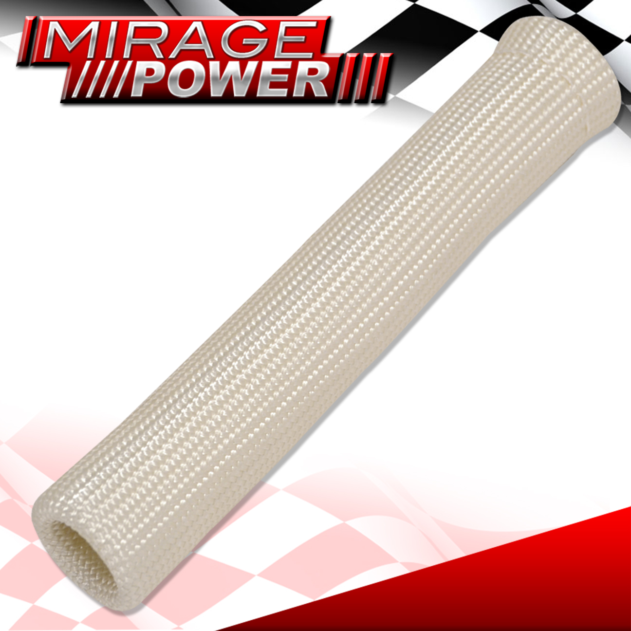 Universal Heat Shield Wrap Slip On Spark Plug Wire Insulator High Temp