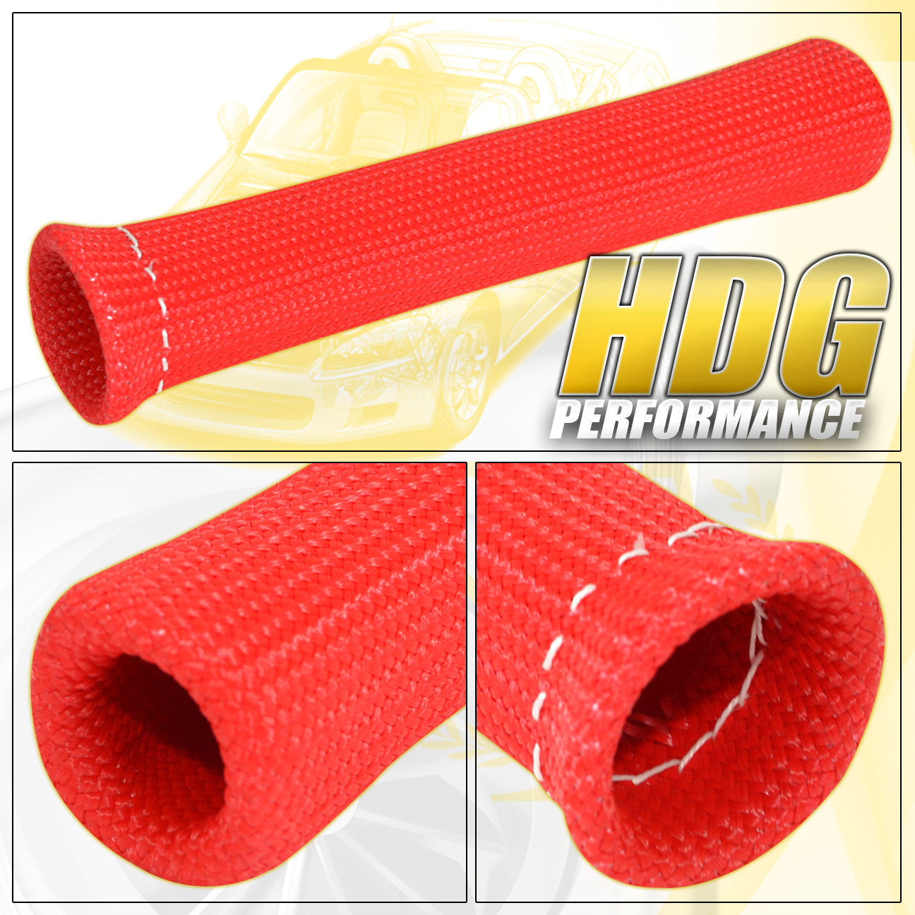 For Gmc 8Piece Spark Plug Wire Boot High Heat Insulator Shield Tube Kit Red eBay