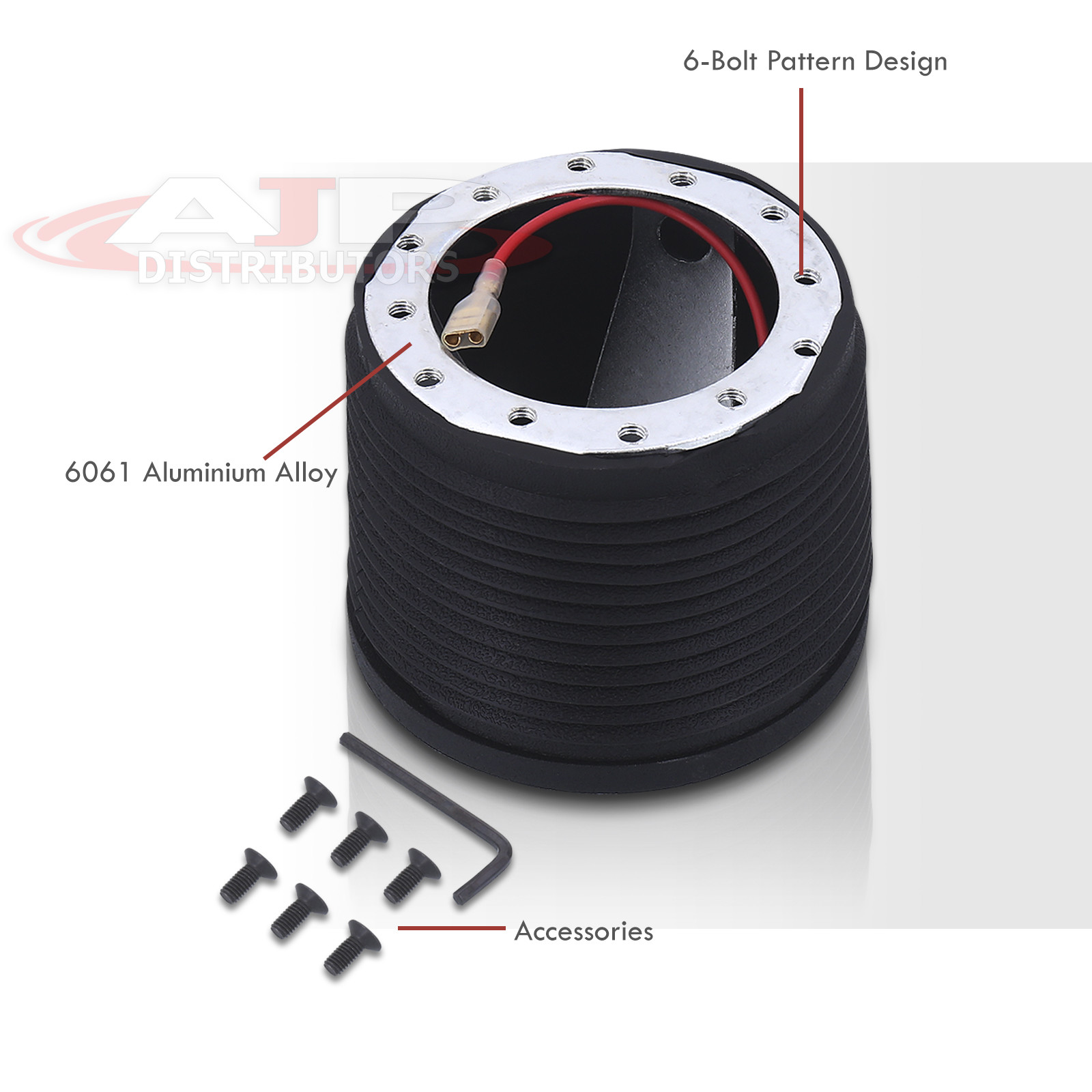 6 Bolt Hole Racing Steering Wheel Hub Adapter For 19842004 Ford