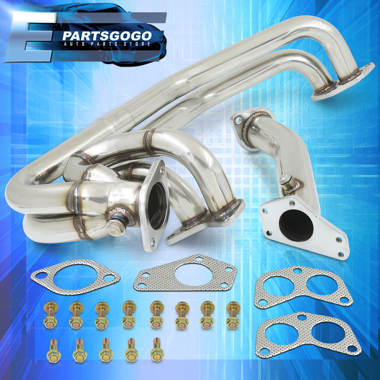 For 2002-2007 Subaru Wrx Sti Ej25 Stainless Exhaust Header Manifold