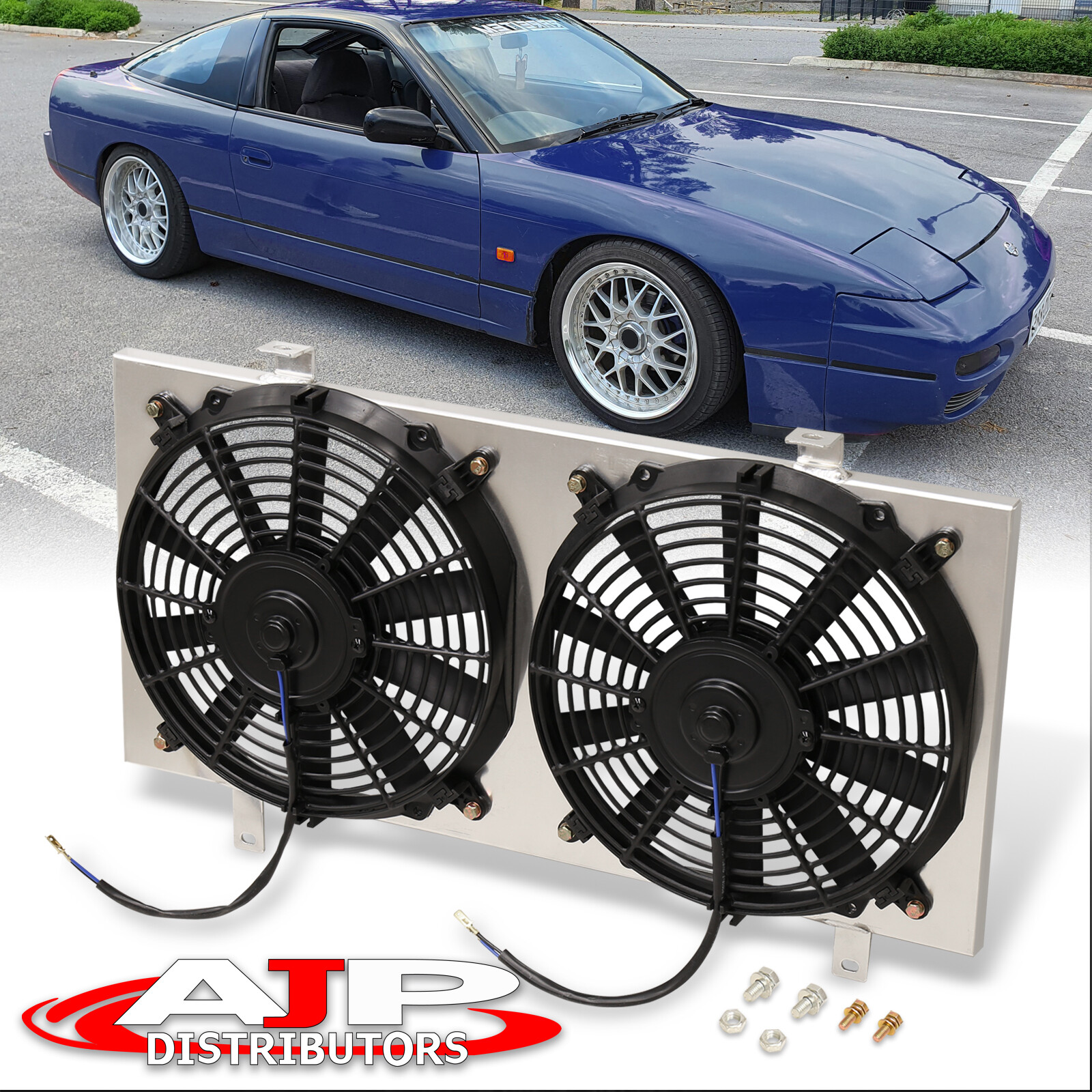 Radiator fan shroud efficiency methodstat